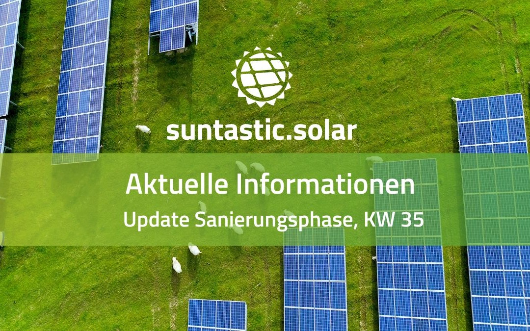 Aktuelle Informationen von suntastic.solar – KW 35